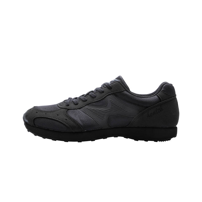HEALTH Camouflage Mesh, Artificial Leather Low top Training Shoes Unisex Black