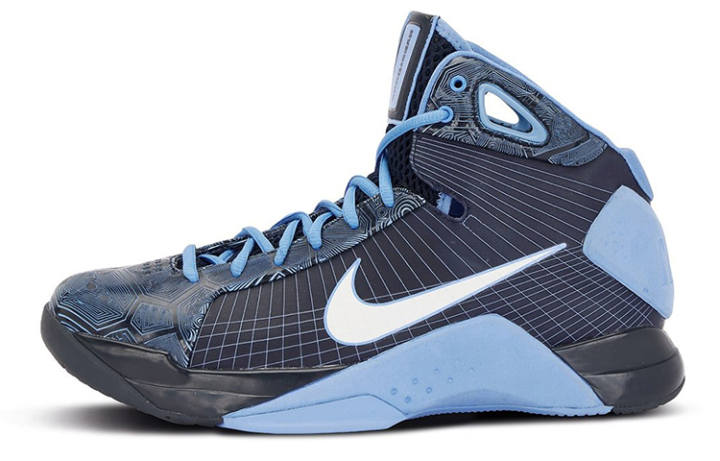 Nike Nike Hyperdunk Basketball Shoes Men's High Top Blue/White