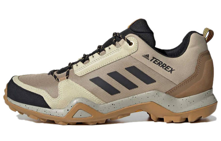 Adidas Adidas Terrex AX3 GTX Breathable Low top Hiking Shoes Men's Earth Yellow
