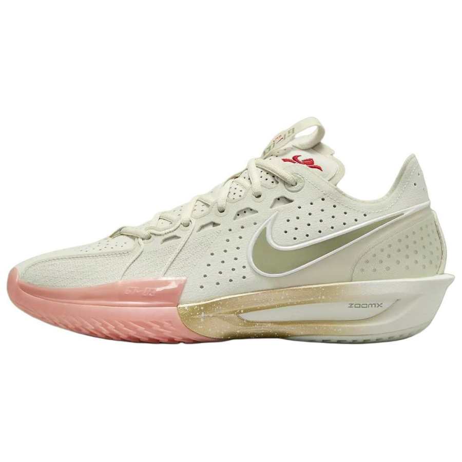 Nike Nike Low top Basketball Shoes Men's White Green