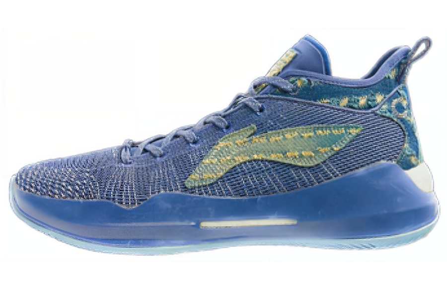 Li-Ning Li Ning YuShuai 13 Boom Cushioning Slip Resistant Abrasion Resistant Coverage Support Mid top 䨻 Basketball Shoes Men's