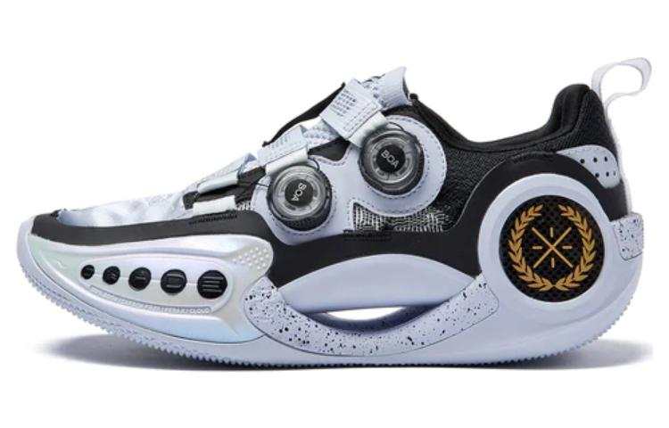 Li-Ning Li Ning WOW 9 City Limited, Shanghai Textile, Leather Cushioning Slip Resistant Abrasion Resistant Low top