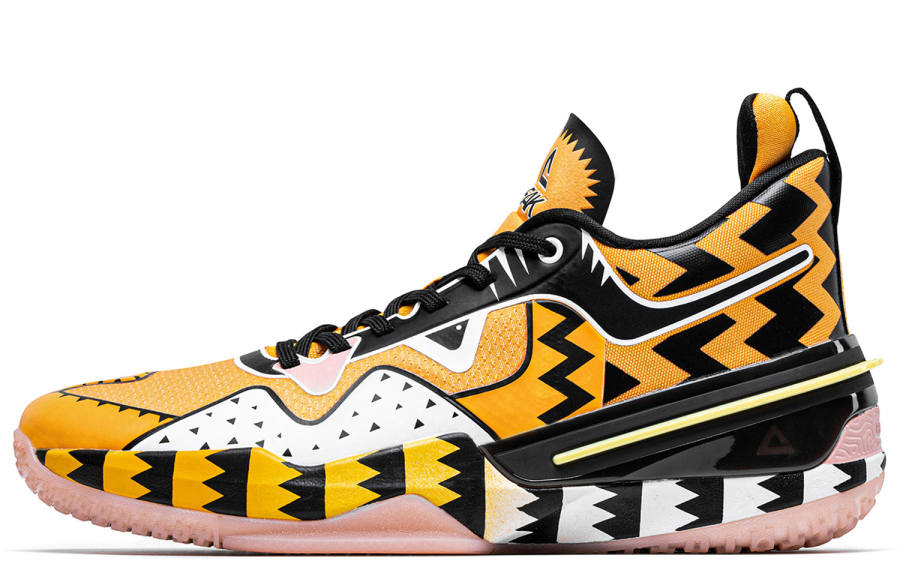 PEAK PEAK Flash 3 Textile, Synthetic Leather, TPU Cushioning Slip Resistant Abrasion Resistant Coverage Support Mid top