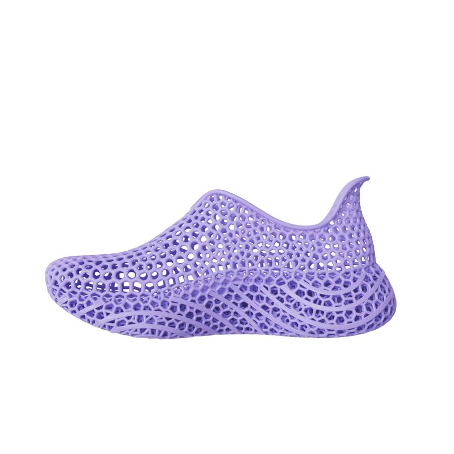 STARAY Cells 3D Printing Camping Shoes Spring Summer, Clogs Unisex Sky Purple