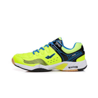 XPD Badminton Shoes Unisex Low Top Neon Green/Royal Blue