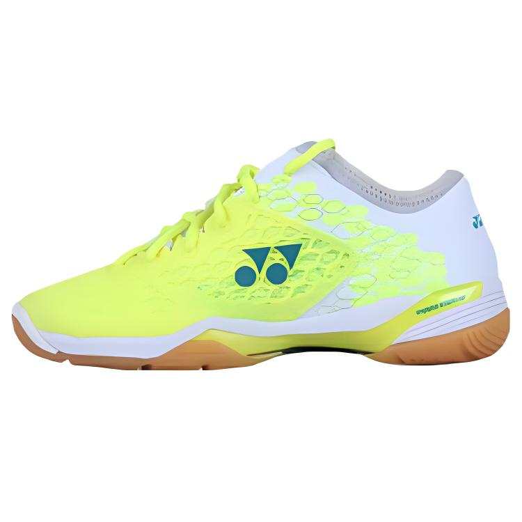 YONEX Slip Resistant Abrasion Resistant Low top Badminton Shoes Men's Bright Yellow