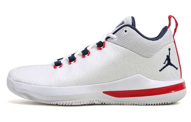 Jordan Jordan CP3 10 .X AE Paul 10 USA Team Non slip Lightweight Mid top Performance Basketball Shoes Men's White