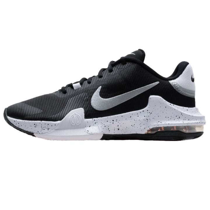 Nike Nike Air Max Impact 4 Low top Basketball Shoes Men's Black White