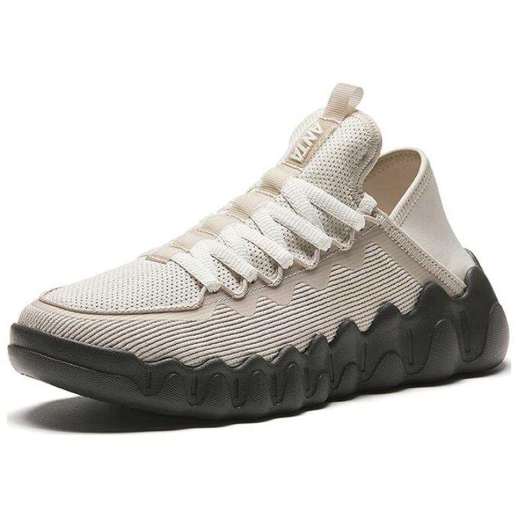 Anta Breathable Slip Resistant Quick Dry River Trekking Shoes Men's Gray