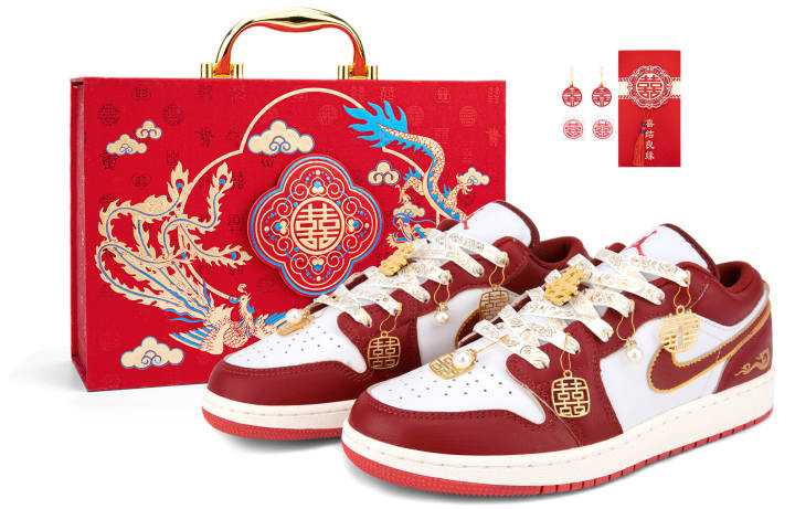 Jordan Jordan Air Jordan 1 Low top Basketball Shoes Unisex White Red