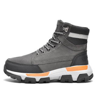 YIJIABAO Yi Jiabao Work Boots Men's Gray