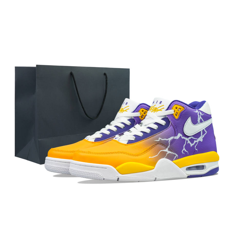 Nike Nike Flight Legacy Cushioning Abrasion Resistant Cushioning, Wear Resistant Mid top Vintage Basketball Shoes Men's