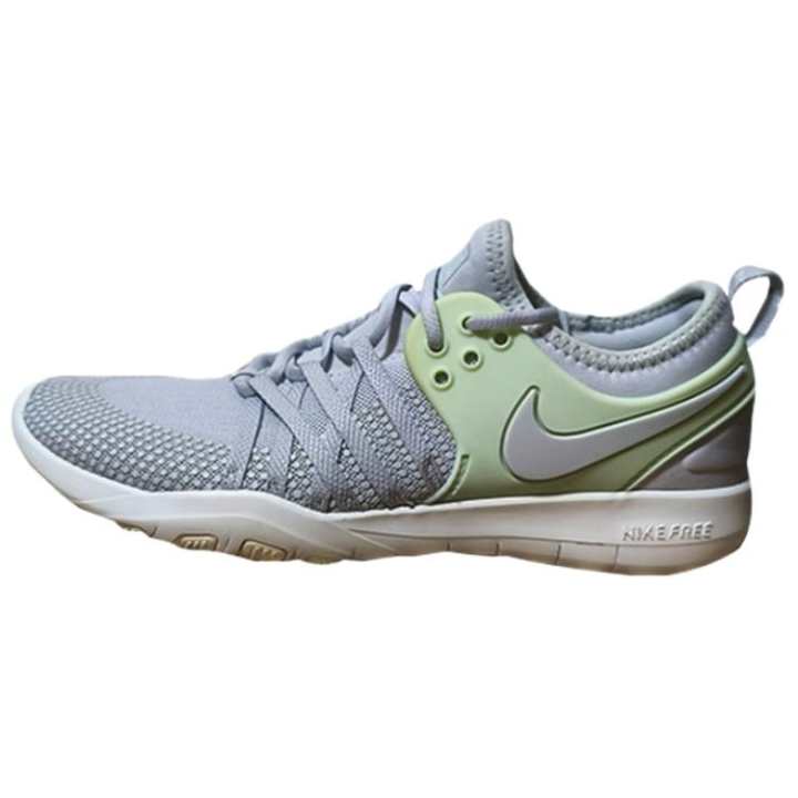 Nike Nike Free TR Abrasion Resistant Low top Training Shoes Women's Gray Green