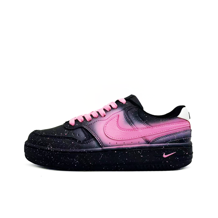 Nike Nike Gamma Force Slip Resistant Abrasion Resistant Low top Skateboard Shoes Women's Black Pink