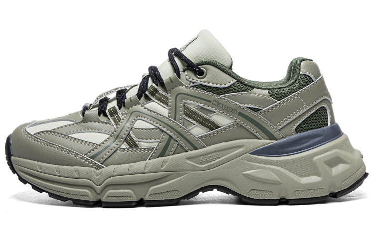 Kappa Back to Back Slip Resistant, Abrasion Resistant, Breathable, Lightweight Low top Chunky Sneakers Unisex