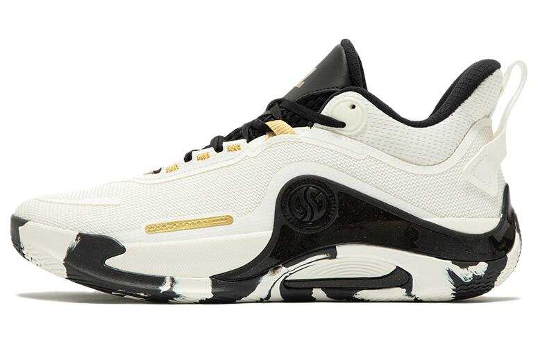361° AG Game Ready Low top Basketball Shoes Men's White Gold