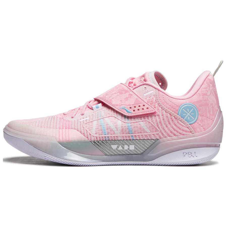 Li-Ning Li Ning Wade 808 4 Ultra Cushioning Abrasion Resistant Lightweight Rebound Low top Basketball Shoes Men's Pink