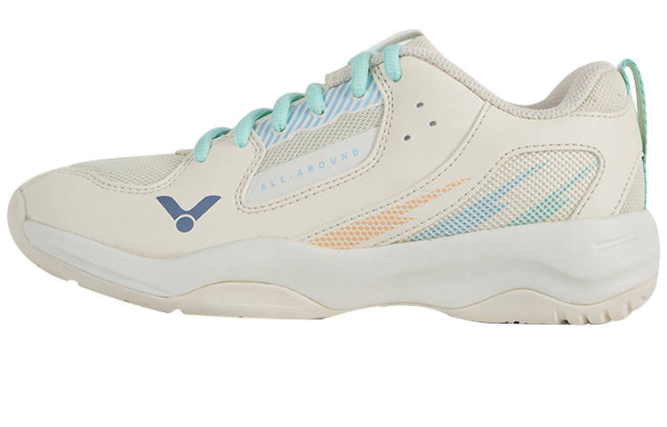 VICTOR A311 Rubber Comfortable Cushioning Breathable Low top Badminton Shoes Women's White