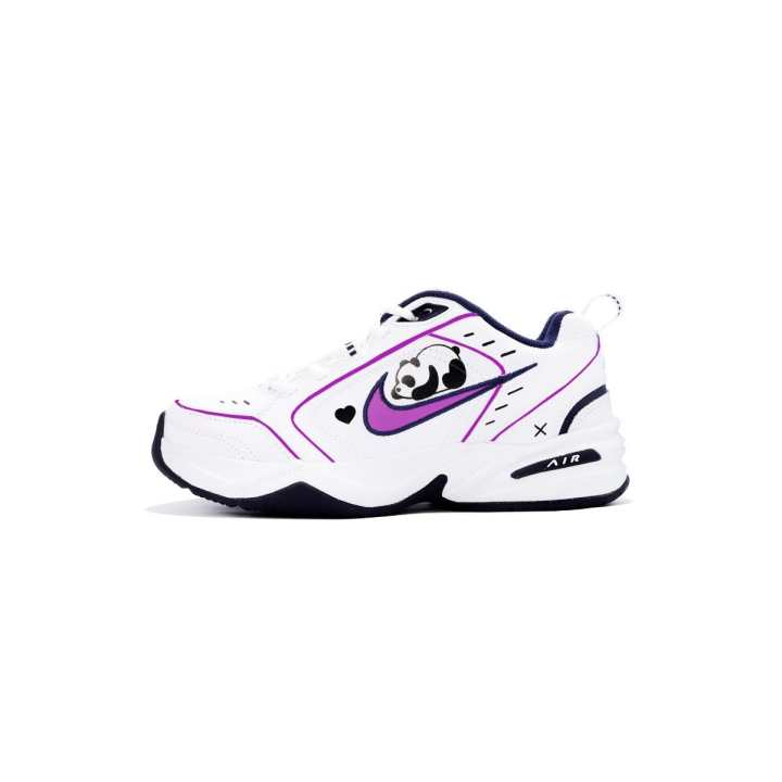 Nike Nike Air Monarch 4 Abrasion Resistant Lightweight Wear resistant And Lightweight Low top Chunky Sneakers Unisex Purple