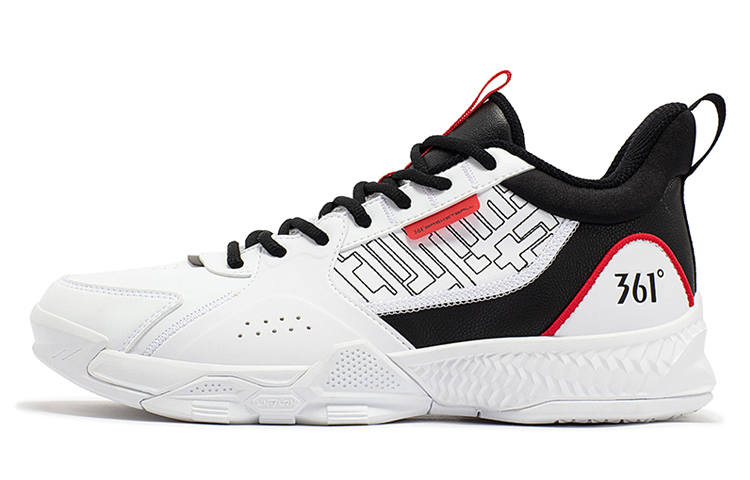 361° Game Ready Mesh, Synthetic Leather Cushioning Slip Resistant Abrasion Resistant Low top Basketball Shoes Men's