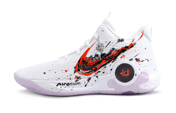 Nike Nike KD Trey 5 IX Hephaestus Mid top Basketball Shoes Unisex Red White