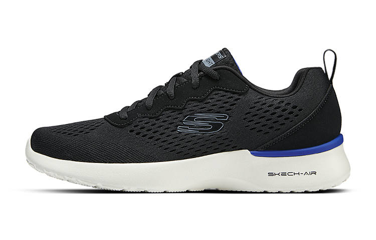 Skechers Skech Air Dynamight Low top Walking Shoes Men's Black/Blue