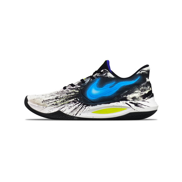 Nike Nike Precision 5 Basketball Shoes Men's Low Top Black White Blue