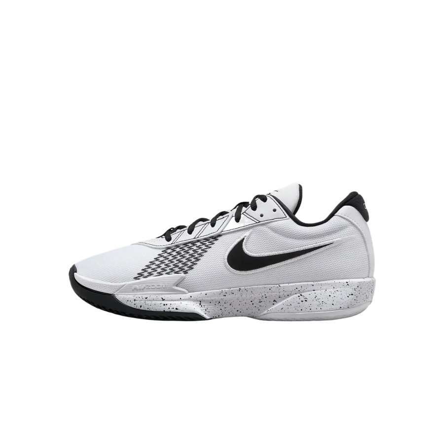 Nike Nike Air Zoom G.T. Cut Academy Cushioning Abrasion Resistant Lightweight Low top Basketball Shoes Men's White Black