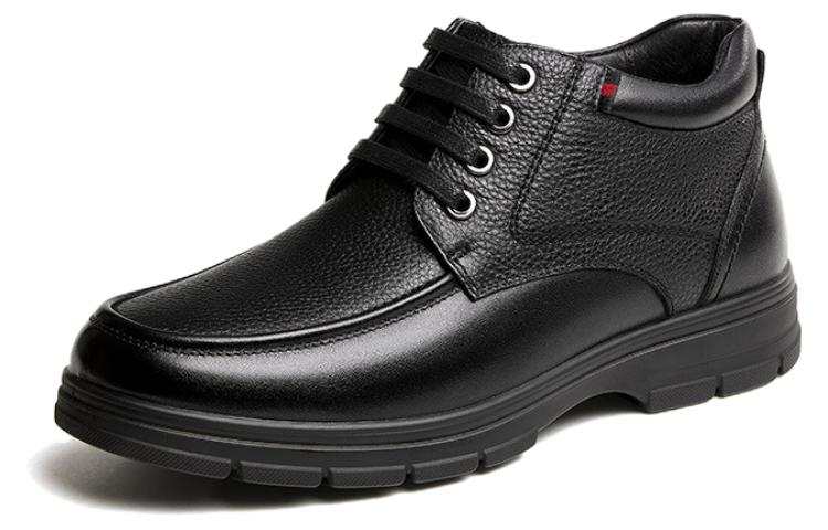 CAMEL CAMEL Dress Shoes Men's Low Top Black/Brown