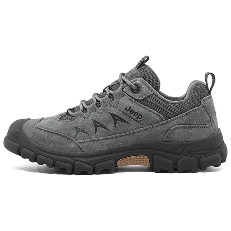 Jeep Trail Running Urban Techwear, Thickened And Fleece Lined Thermal Comfortable, Slip Resistant