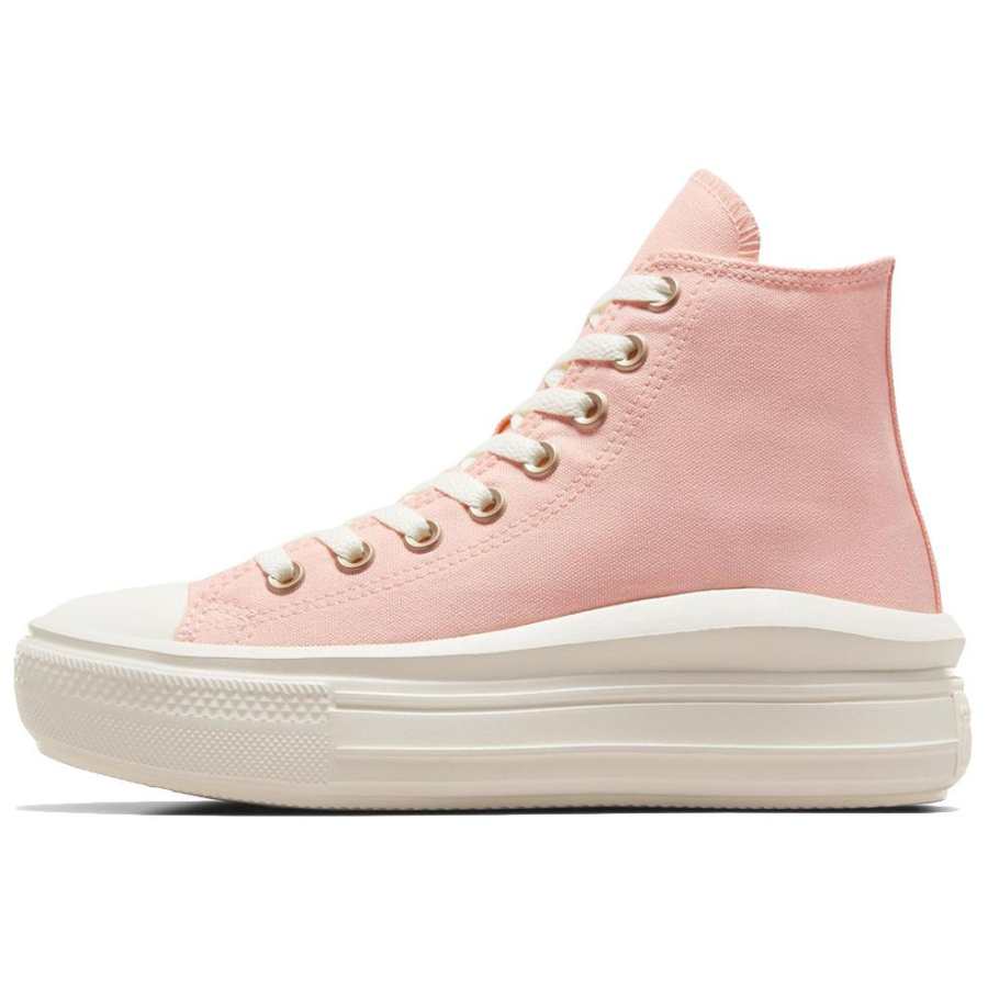 Converse All Star Move Comfortable High top Canvas Shoes Women's Pink