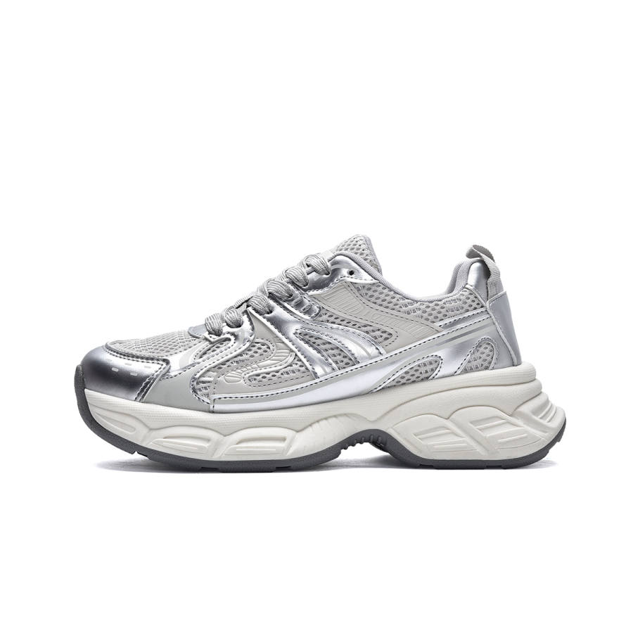 MISTERY Breathable Lightweight Breathable And Lightweight Low top Chunky Sneakers Women's