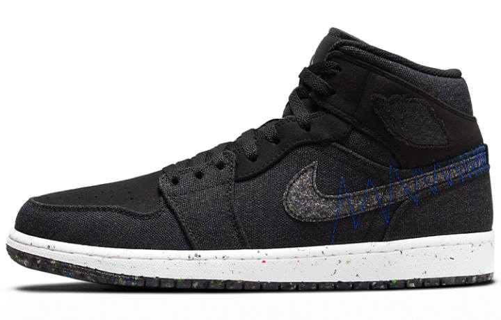 Jordan Jordan Air Jordan 1 Crater Mid Crater Fabric Cushioning Slip Resistant Abrasion Resistant