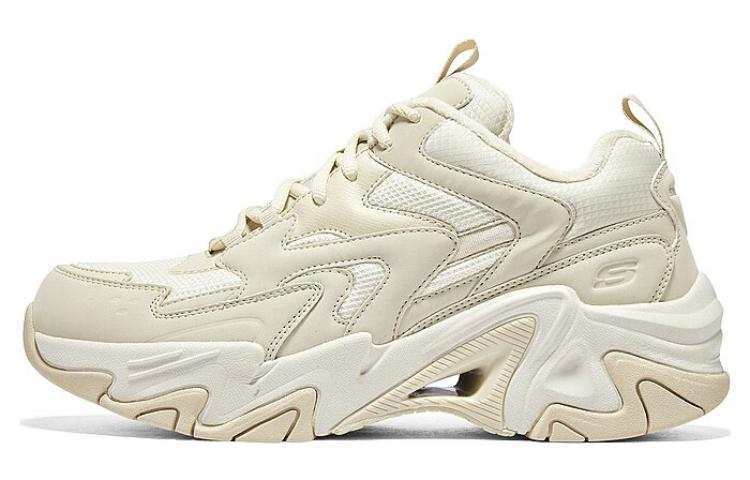 Skechers Stamina V3 Textile, Leather Cushioning Abrasion Resistant Cushioning, Wear Resistant Low top Chunky Sneakers