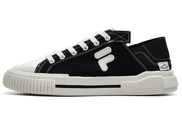 FILA FUSION Wallride Dx Skate Shoes 'Black White'
