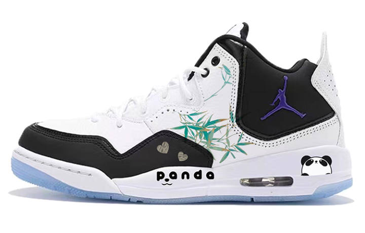 Jordan Jordan Courtside 23 Cute National Treasure, Bamboo Forest Panda Cushioning Slip Resistant Abrasion Resistant