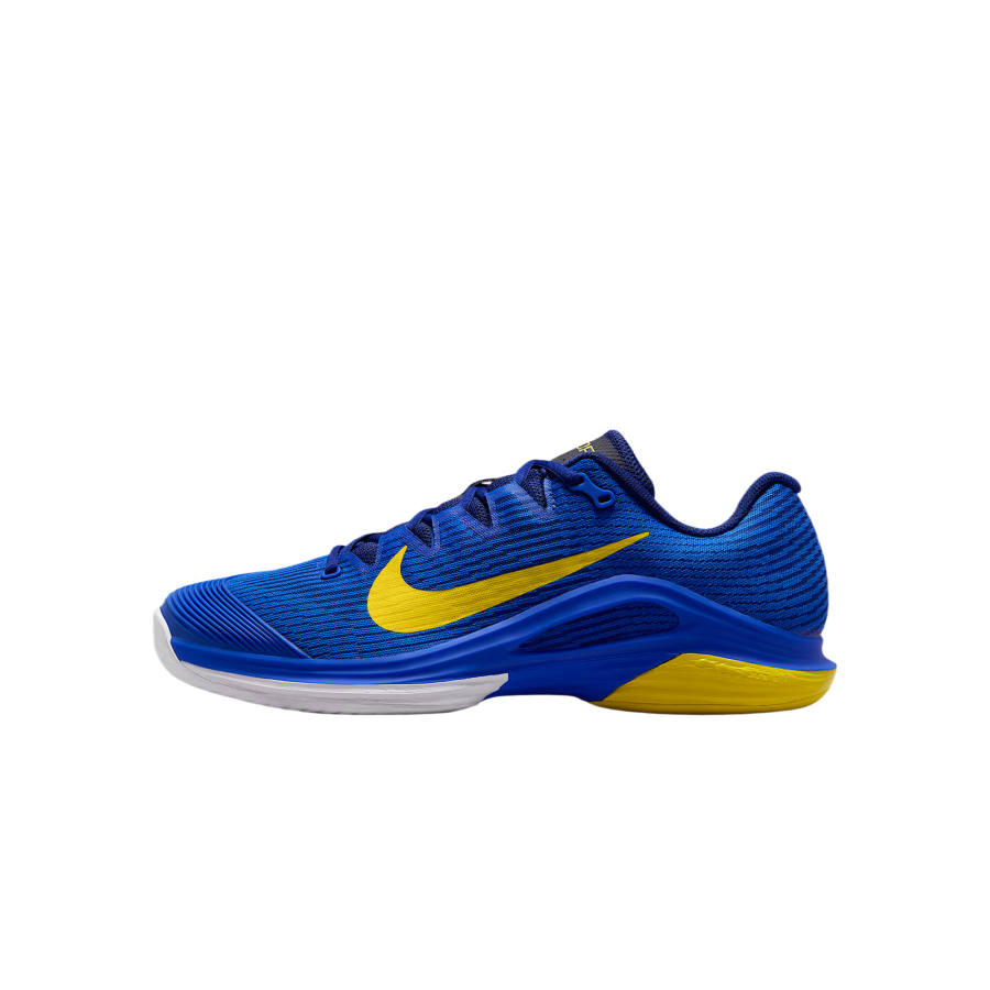 Nike Nike Vapor 12 Fabric Abrasion Resistant Breathable Low top Tennis Shoes Men's Blue Yellow