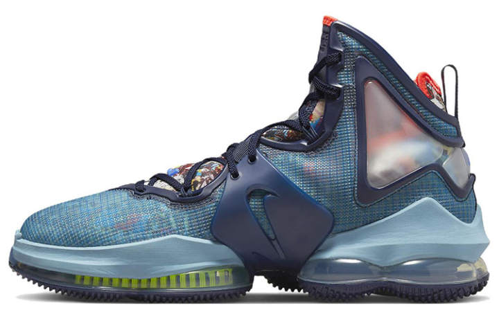 Nike Nike LeBron 19 'Fast Food Dutch Blue'