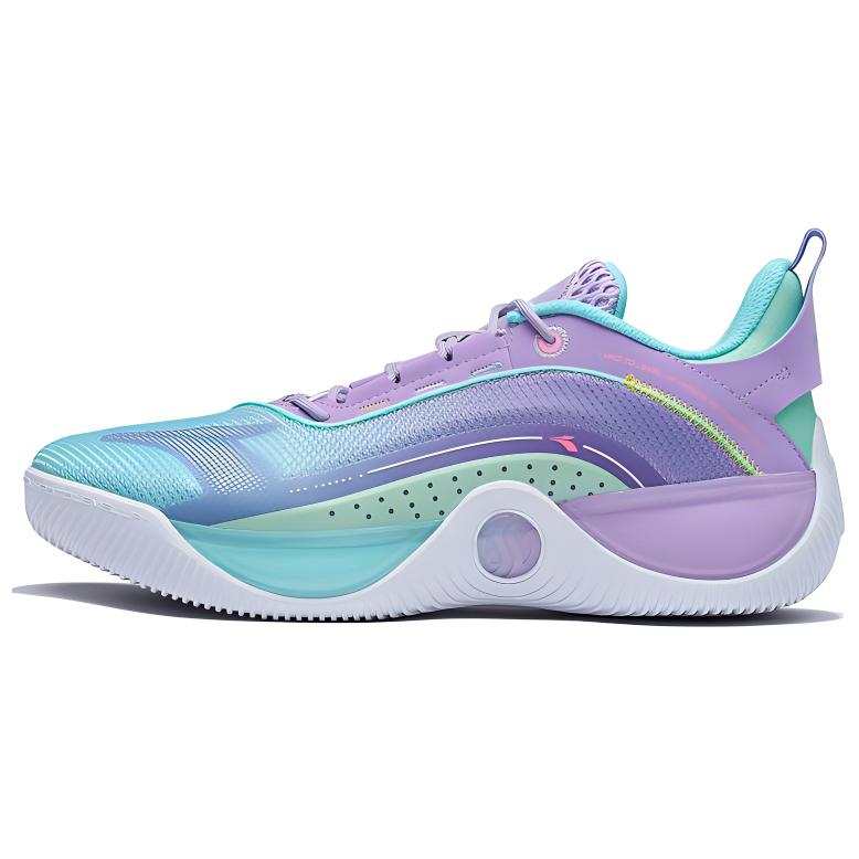 361° Slip Resistant Low top Training Shoes Men's Blue Purple
