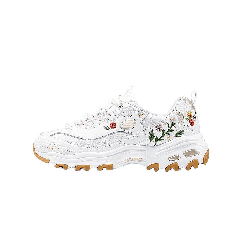 Skechers DLITES Low top Chunky Sneakers Women's White