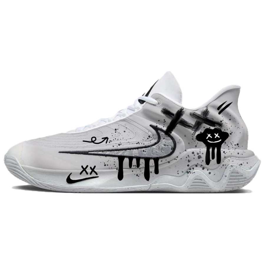Nike Nike Giannis Immortality 4 Fabric Abrasion Resistant Abrasion Resistant Low top Basketball Shoes Men's Light Gray
