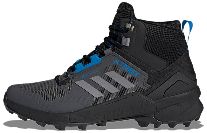 Adidas Terrex Swift Adidas R3 Mid GORE-TEX 'Black Grey Blue Rush'