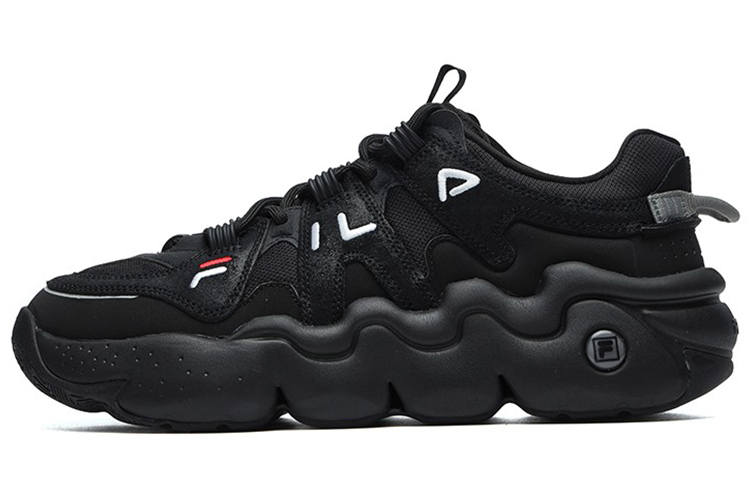 FILA Low top Vintage Basketball Shoes Men's Black