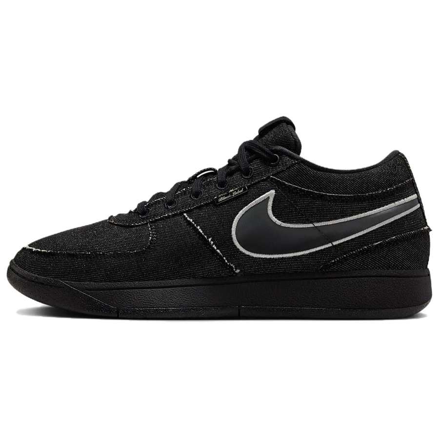 Nike Nike Book 1 Denim Slip Resistant Abrasion Resistant Low top Basketball Shoes Men's Black