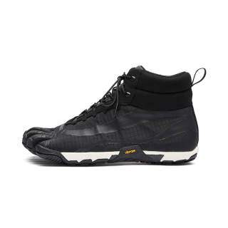 Vibram ROADCOZY Five Fingers Shoes Breathable And Lightweight High top Training Shoes Men's Black