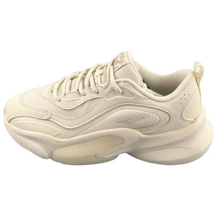 Erke Slip Resistant Lightweight Thermal Low top Chunky Sneakers Women's Beige