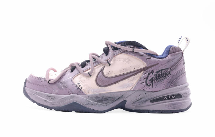Nike Nike Air Monarch 4 Cyan Purple Body Low top Chunky Sneakers Unisex