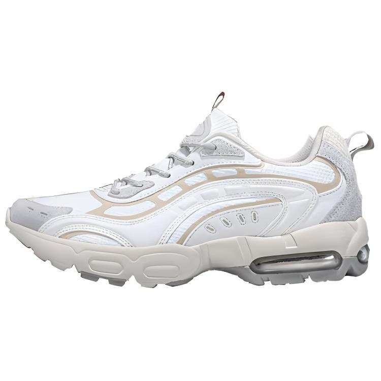 XTEP Cushioning Abrasion Resistant Lightweight Low top Chunky Sneakers Men's Beige