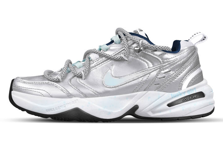 Nike Nike Air Monarch 4 Galaxy Journey Abrasion Resistant Height Increasing Abrasion Resistant Height Increasing Low top