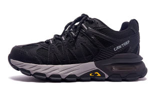 CAN·TORP Mountaineering & Hiking Shoes Men's Low Top Black/Gray